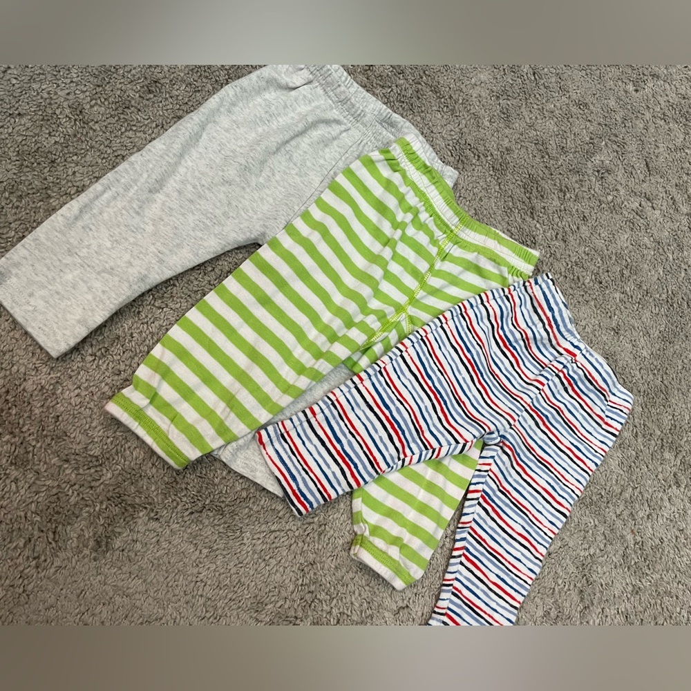 🎊Baby Items SALE! 🎊 Three pants sized 3-6m!